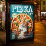 Download Pizza House Card Printable PSD Template 3