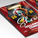 Download Halloween Comedy Night Flyer Template: Stand Out with Spooky Humor 2