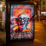 High-resolution Beetlejuice Flyer Template ideal for digital and print use