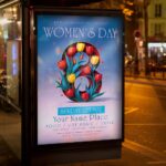 Sophisticated Women’s Day flyer template for a chic and empowering celebration.