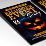 A customizable party flyer designed for a major 2026 Halloween celebration, showcasing bold, horror-style typography and a festive color palette of deep orange, black, and purple that highlights the year prominently.