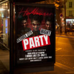 An inviting and attention-grabbing invitation template, ready for personalization for a "Halloween Party Crazy" event, promising an unforgettable night of music, wild costumes, and extreme party energy.